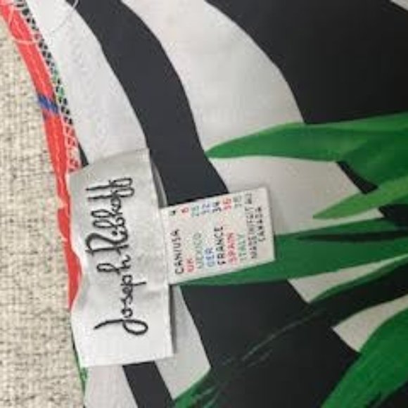 Joseph Ribkoff Zebra Floral Tunic - Picture 7 of 8